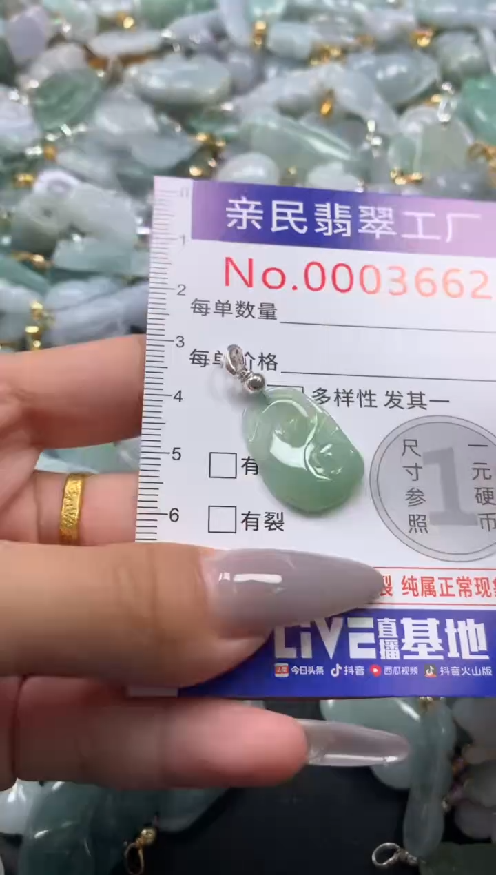 颈饰未镶嵌翡翠3662