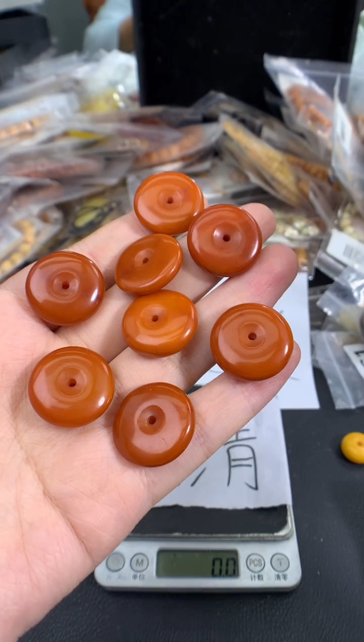 琥珀未镶嵌珠宝奇石多样性发一件
