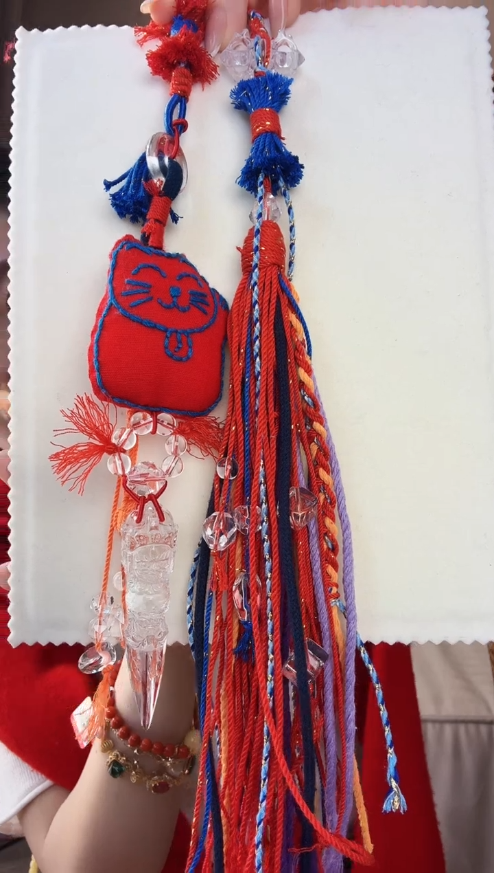 【闪购商品】水晶车挂未镶嵌32白水晶车挂