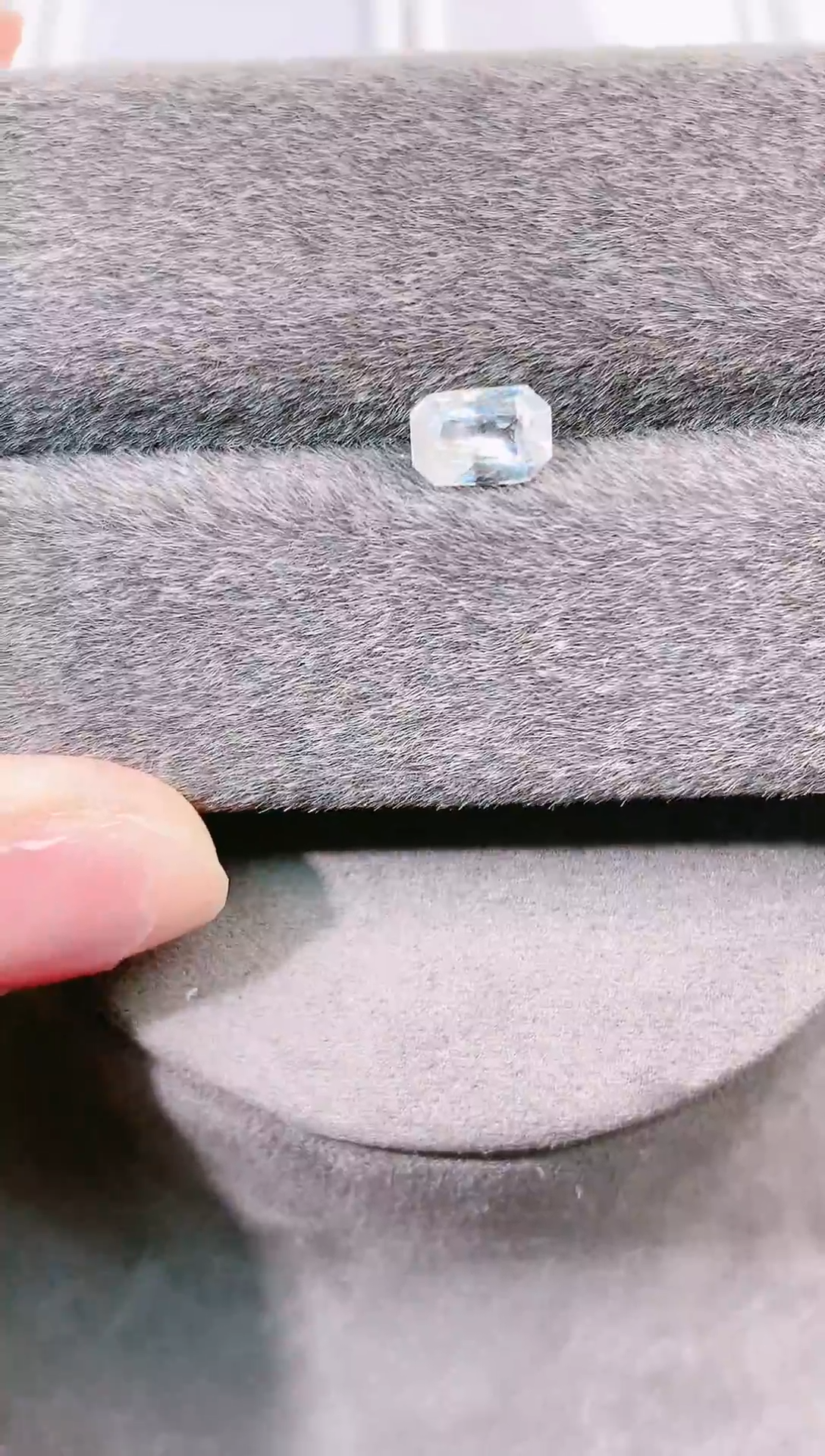 裸石蓝宝石天然白蓝宝石1.6ct