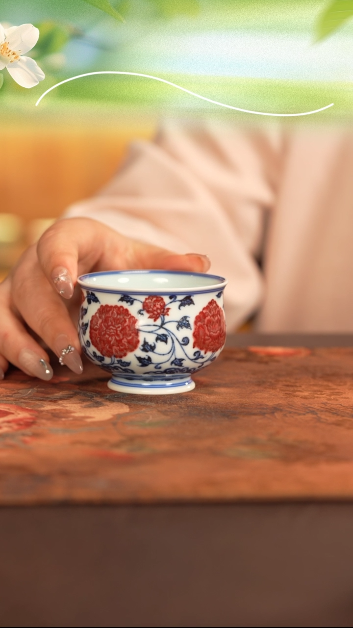 【闪购商品】杯子永明尚玩+景德镇纯手工陶瓷瓷