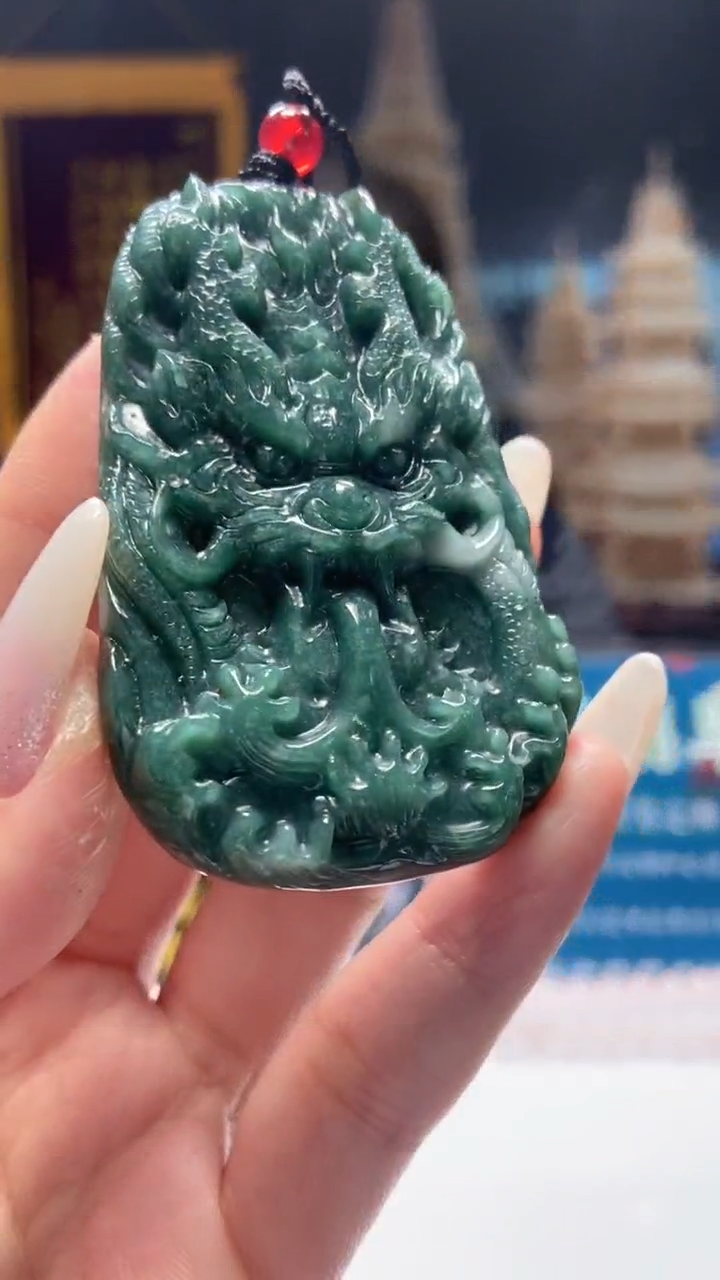 颈饰未镶嵌翡翠12.4天然翡翠A货03（商品多样性发其一）