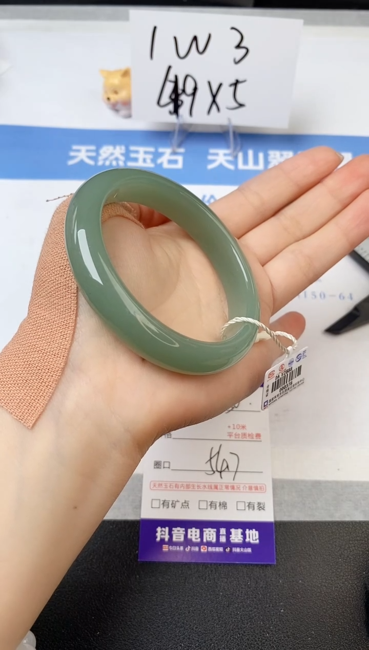 【闪购商品】石英质玉手镯未镶嵌s250-DA-54.7