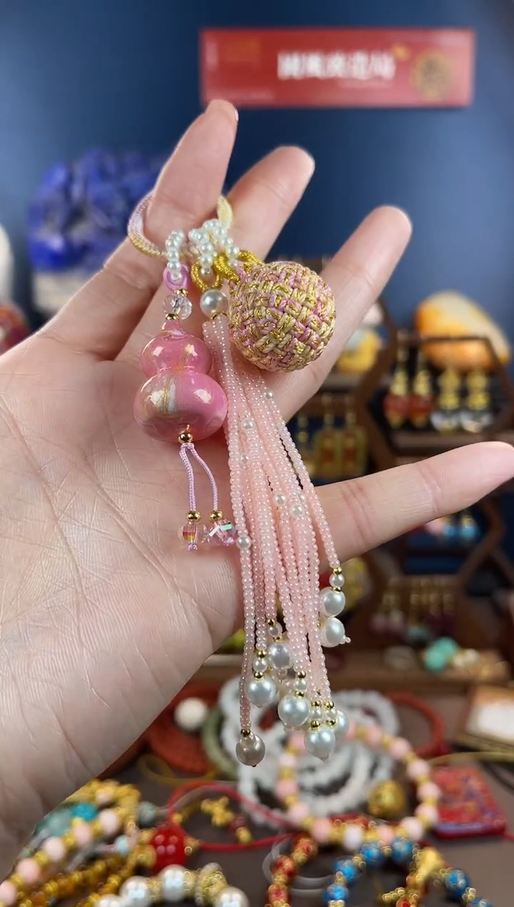 尘*兒,86粉色大漆葫芦