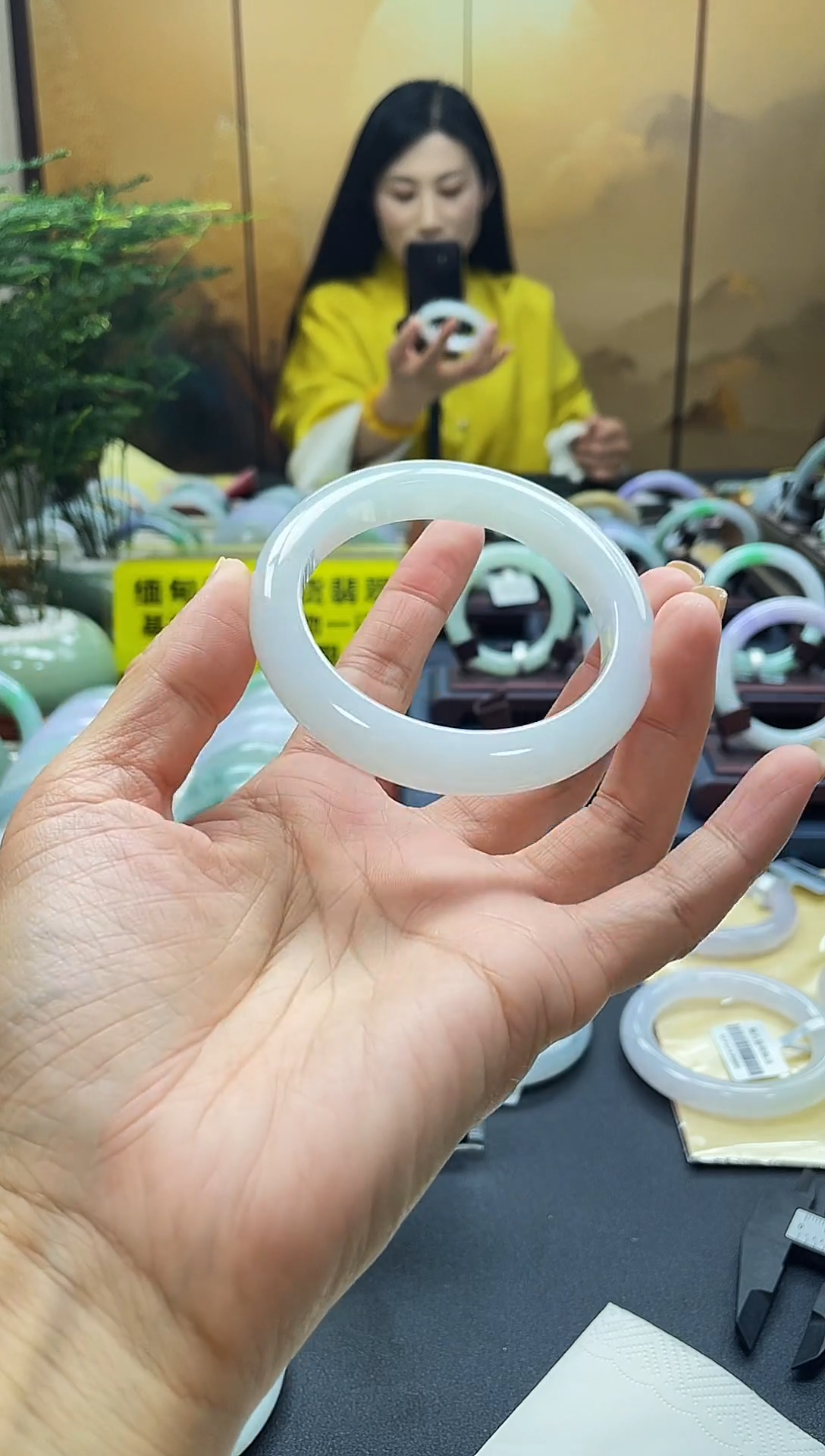 未镶嵌手镯翡翠57~58 8号