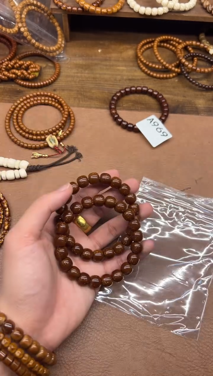 手串紫金鼠A973 卡11红皮实心