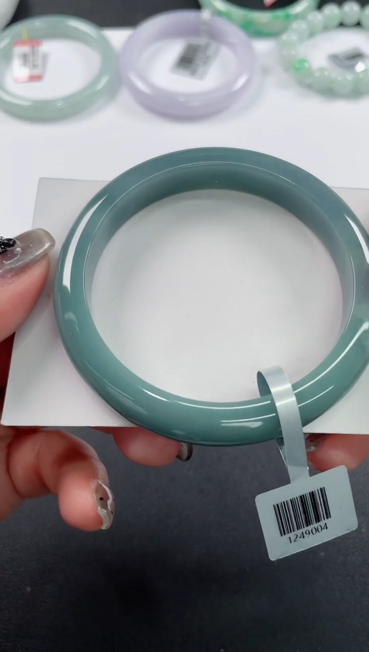 未镶嵌手镯翡翠基地发货H7850 57+