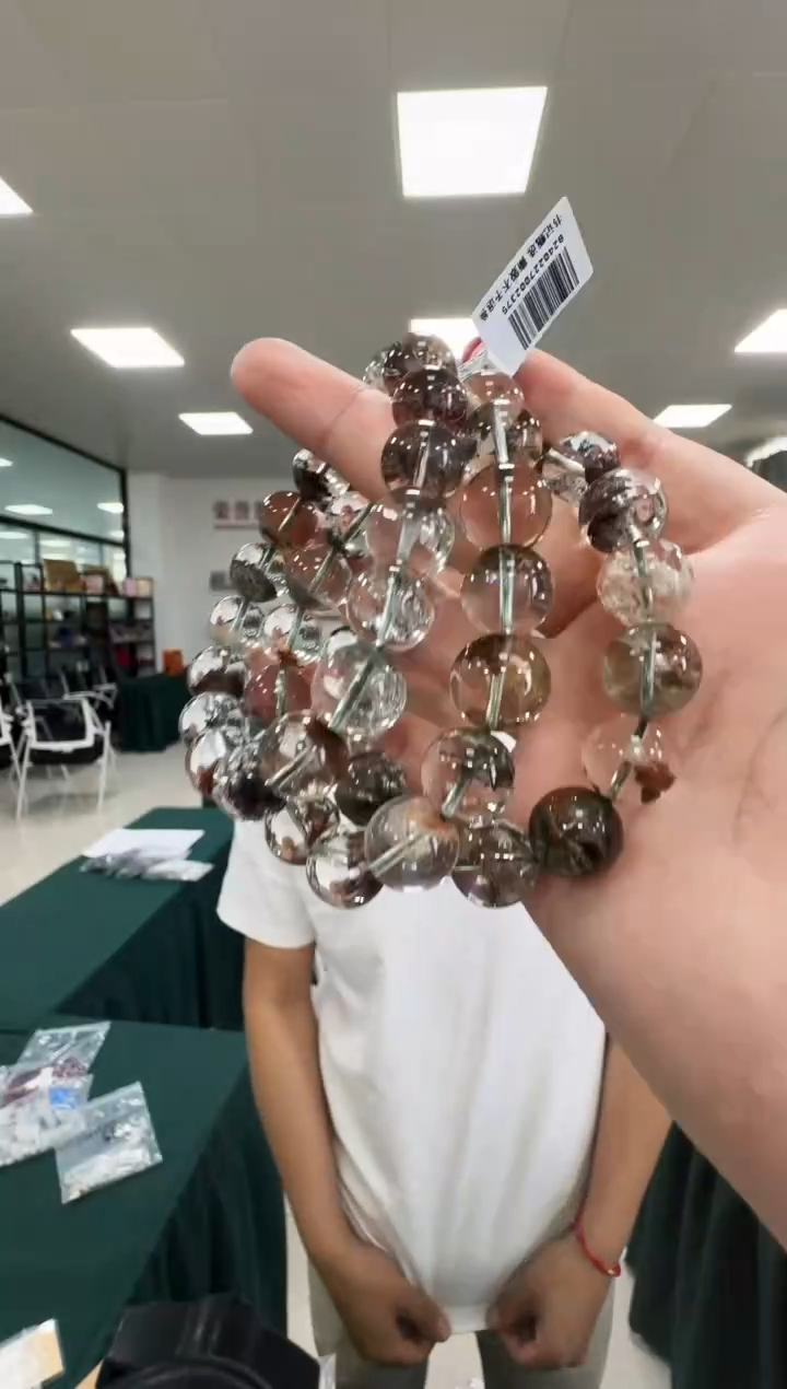 水晶手链未镶嵌CK714 约13mm多样性发一件