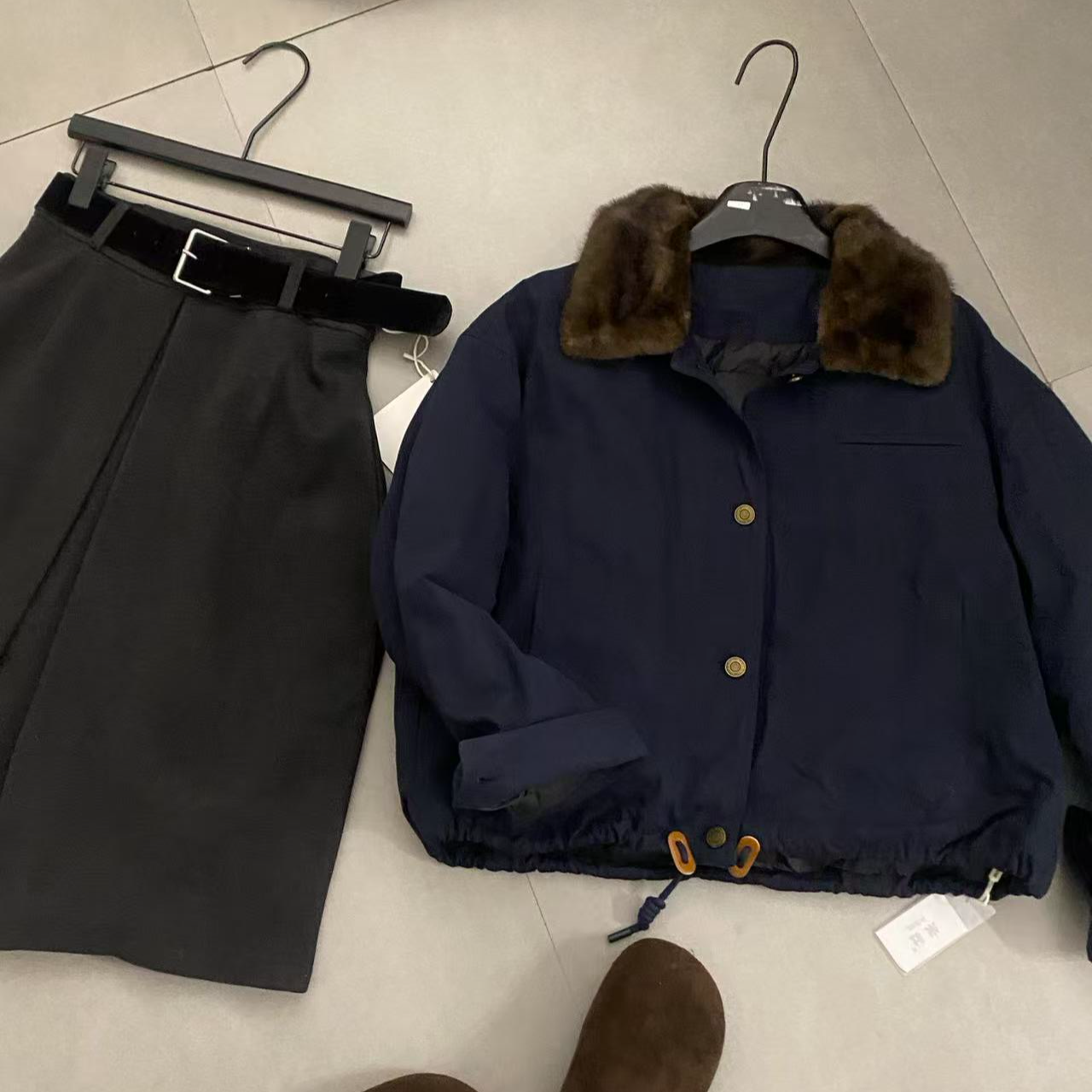 【ARONG阿荣家】外套98027-藏青-F