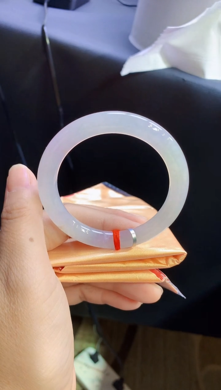 未镶嵌手镯翡翠翡翠手镯圈口54.2-t33