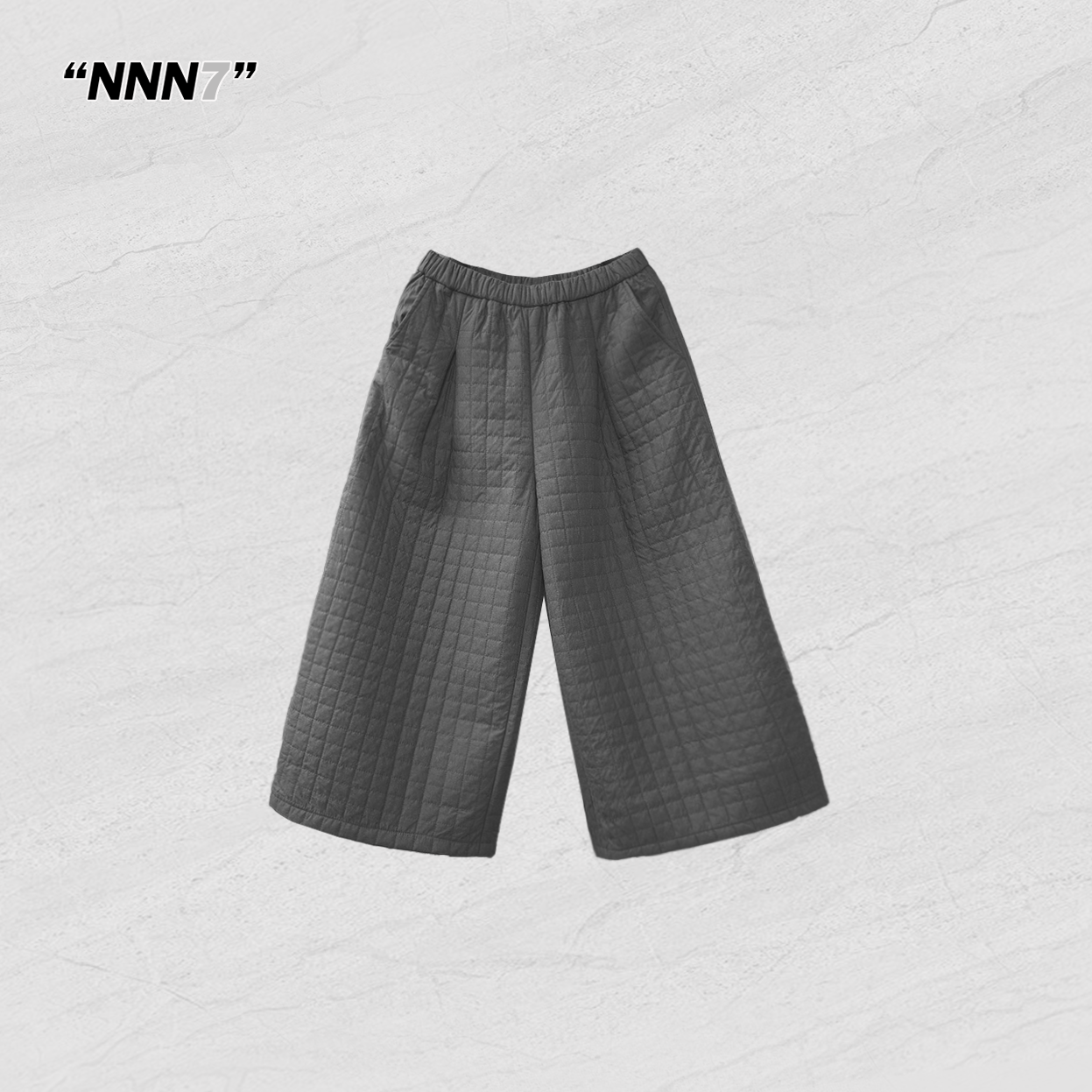 25AW #设计师系列# 静奢行缝宽松8.0分棉裤