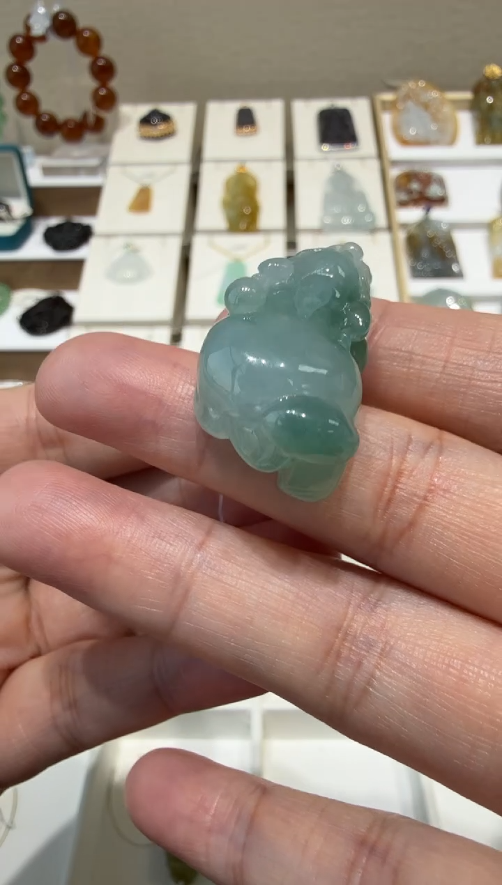 未镶嵌挂件翡翠A货翡翠多样性孤品