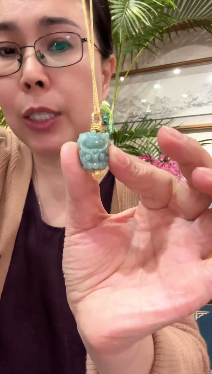 【闪购商品】翡翠颈饰未镶嵌国风