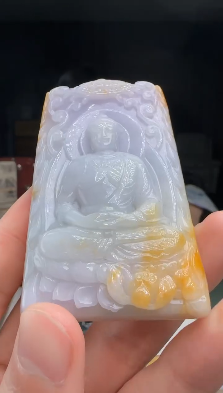 【闪购商品】翡翠吊坠(不含链)未镶嵌DY@@960Q3J11968