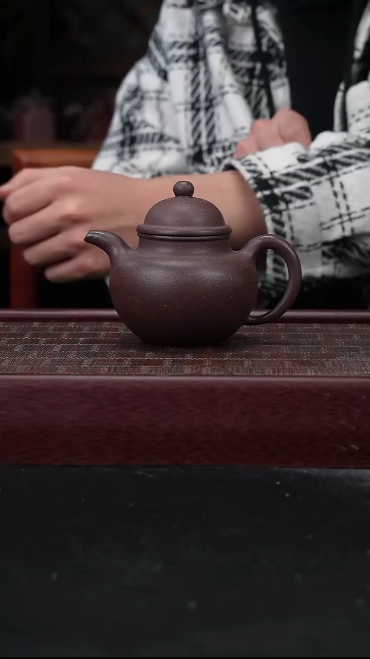 茶壶紫砂CZP天青 掇球