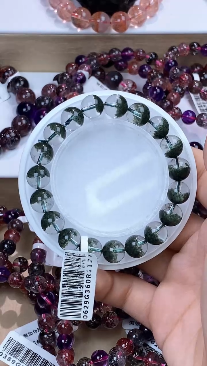 【闪购商品】水晶手链未镶嵌绿幽灵10m