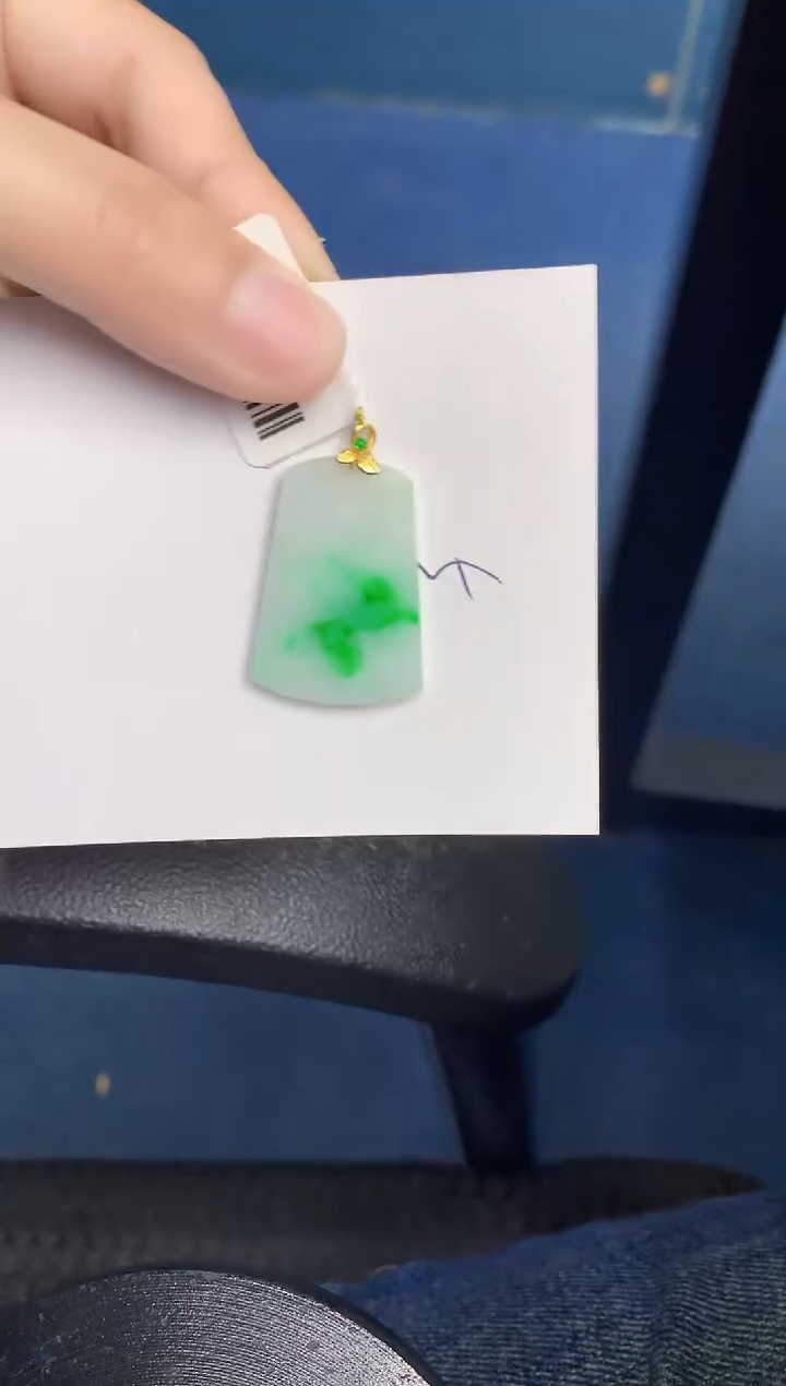 【闪购商品】翡翠颈饰18K金镶嵌000000000