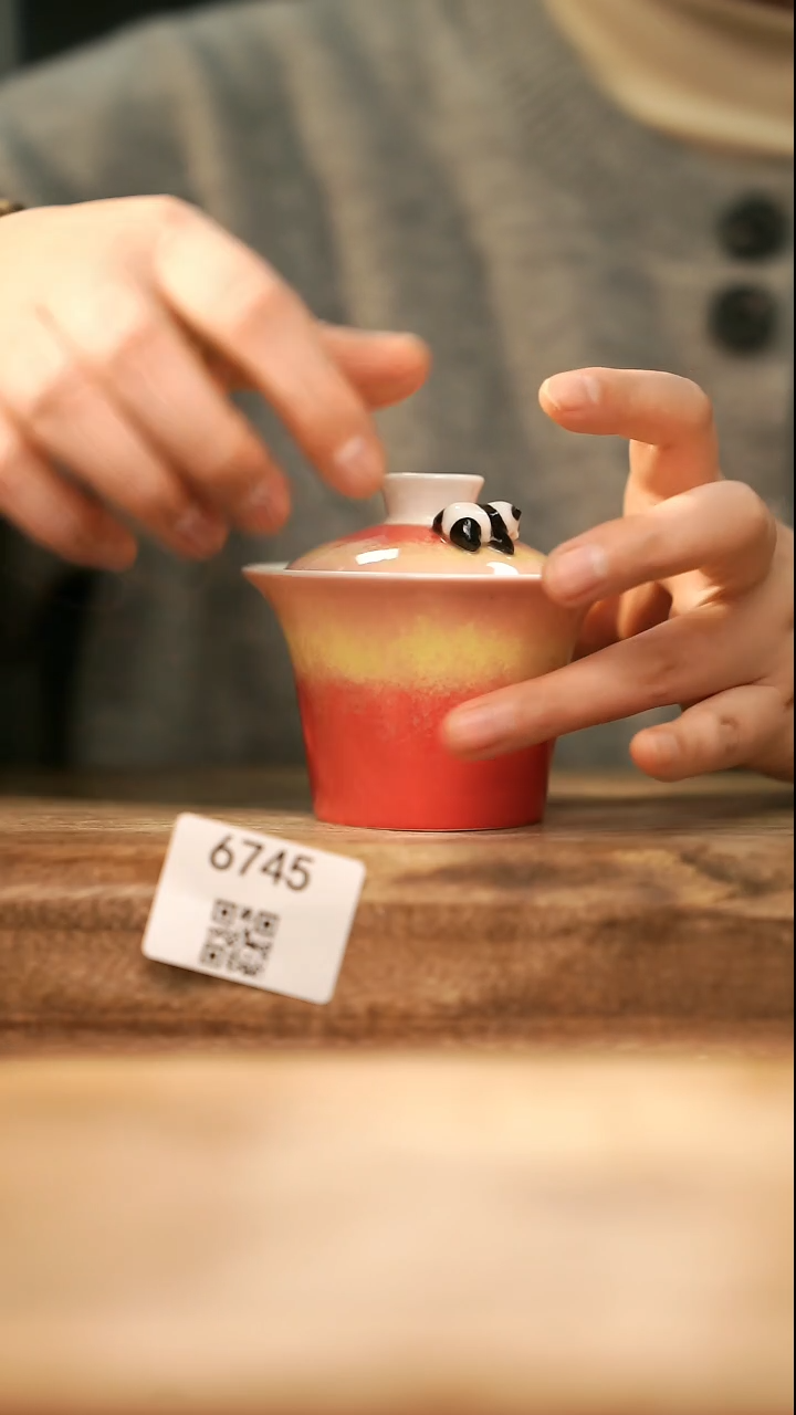 【落单孤品】福利/盖碗@@6745