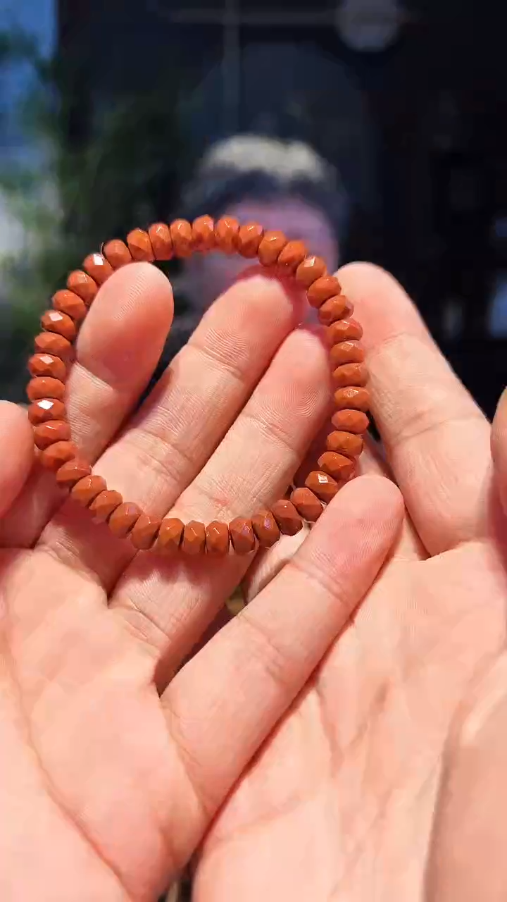 【闪购商品】南红玛瑙手串未镶嵌无相单圈