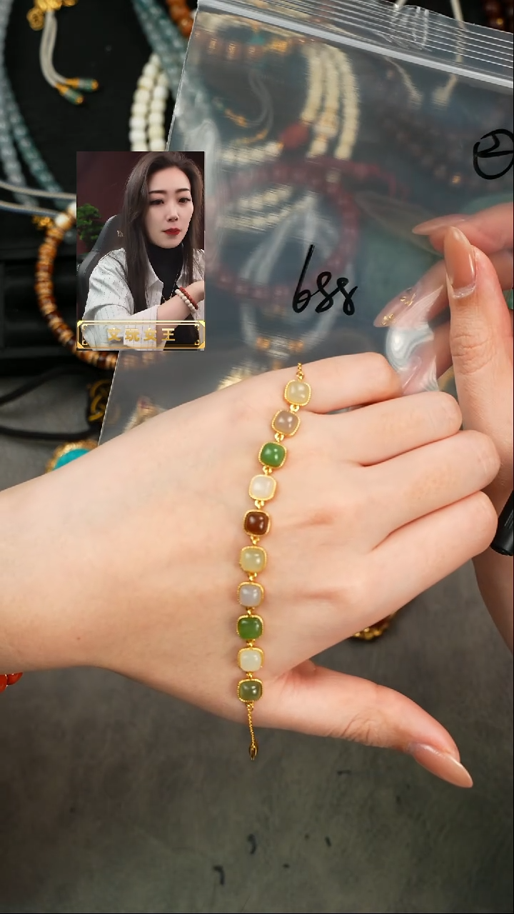 【闪购商品】和田玉手链未镶嵌遇见匠心品质回血