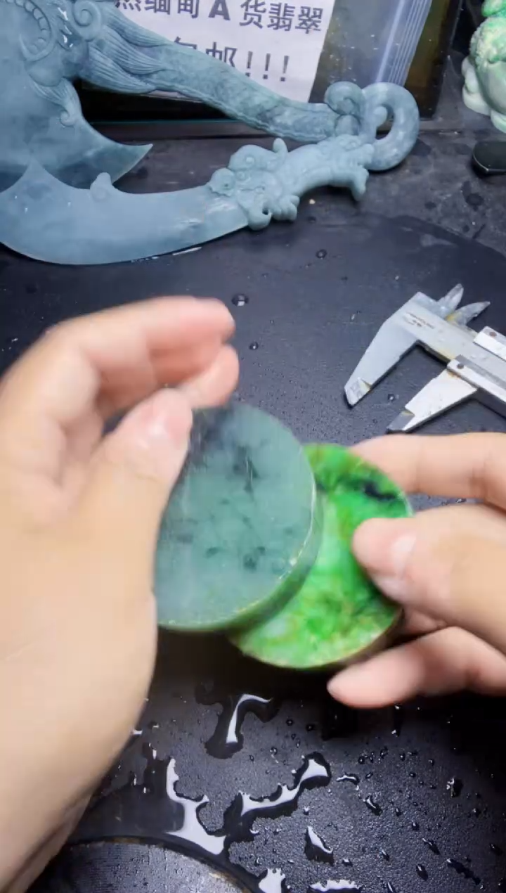 未镶嵌挂件翡翠天然翡翠145