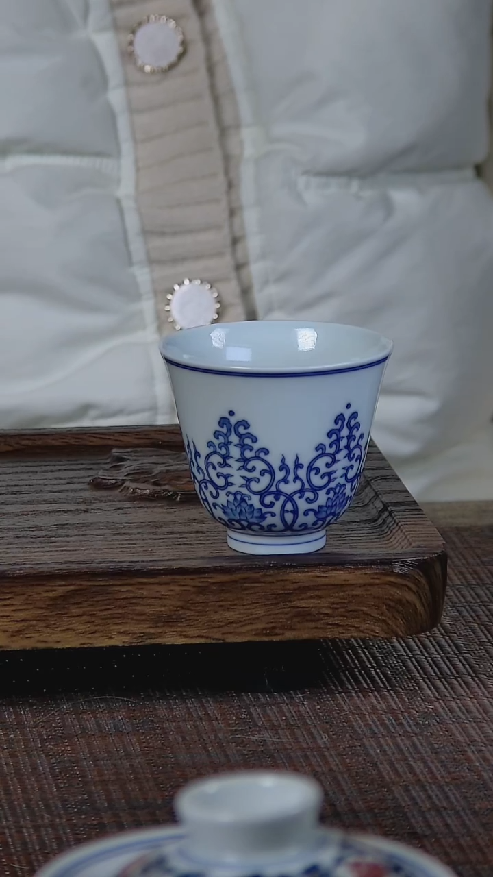 【闪购商品】折葵非器手工手绘双勾线杯