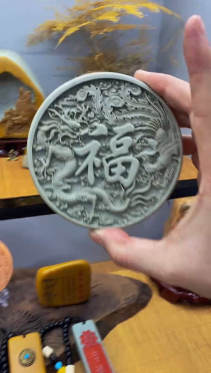 【闪购商品】茶宠石头刻字7777777上777