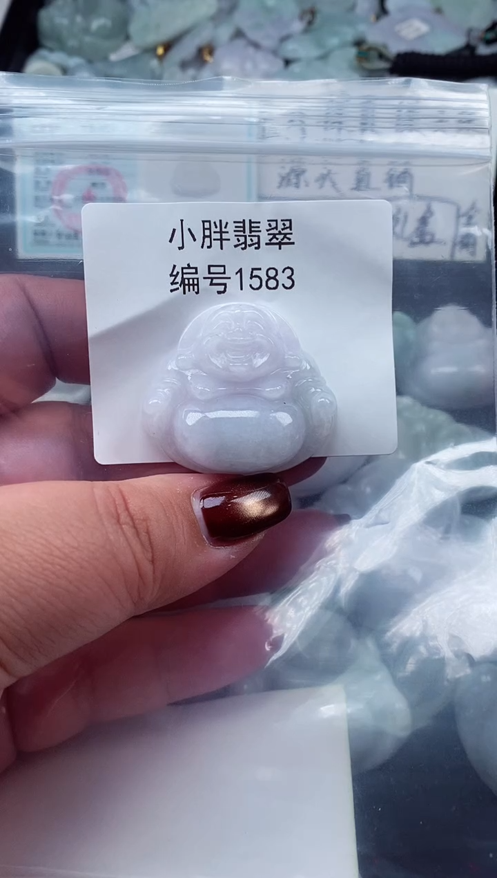 颈饰未镶嵌翡翠缅甸天然A货翡翠1583