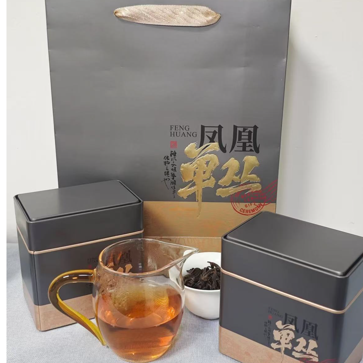 浓香春茶凤凰单枞茶蜜兰香凤凰单丛茶 潮州单从茶500g罐装