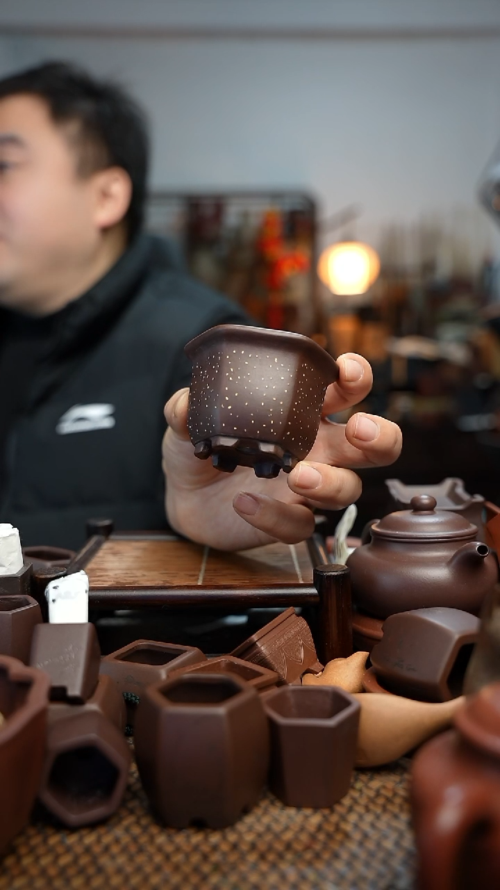 紫砂花盆長木軒精品紫砂