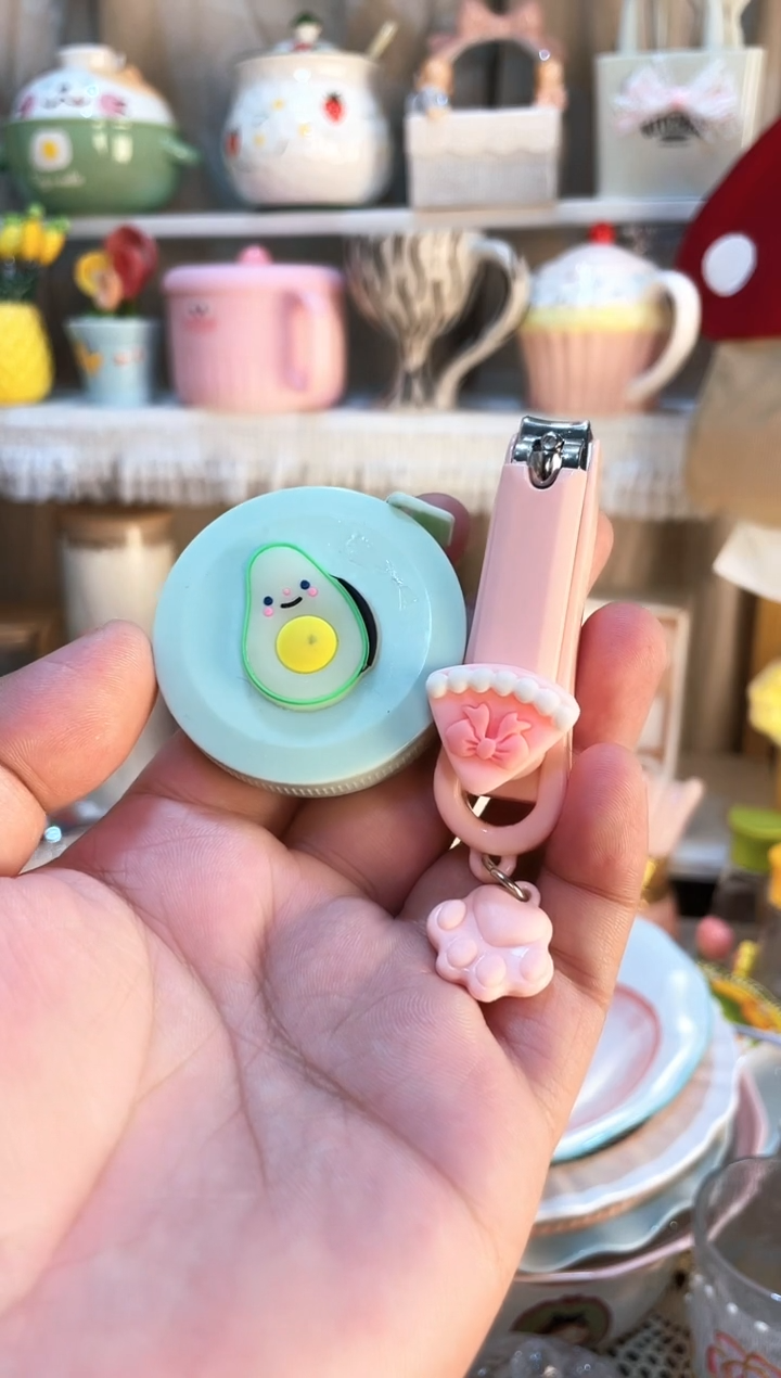 【闪购商品】瓷片卷尺+指甲剪质量好发货快放心拍