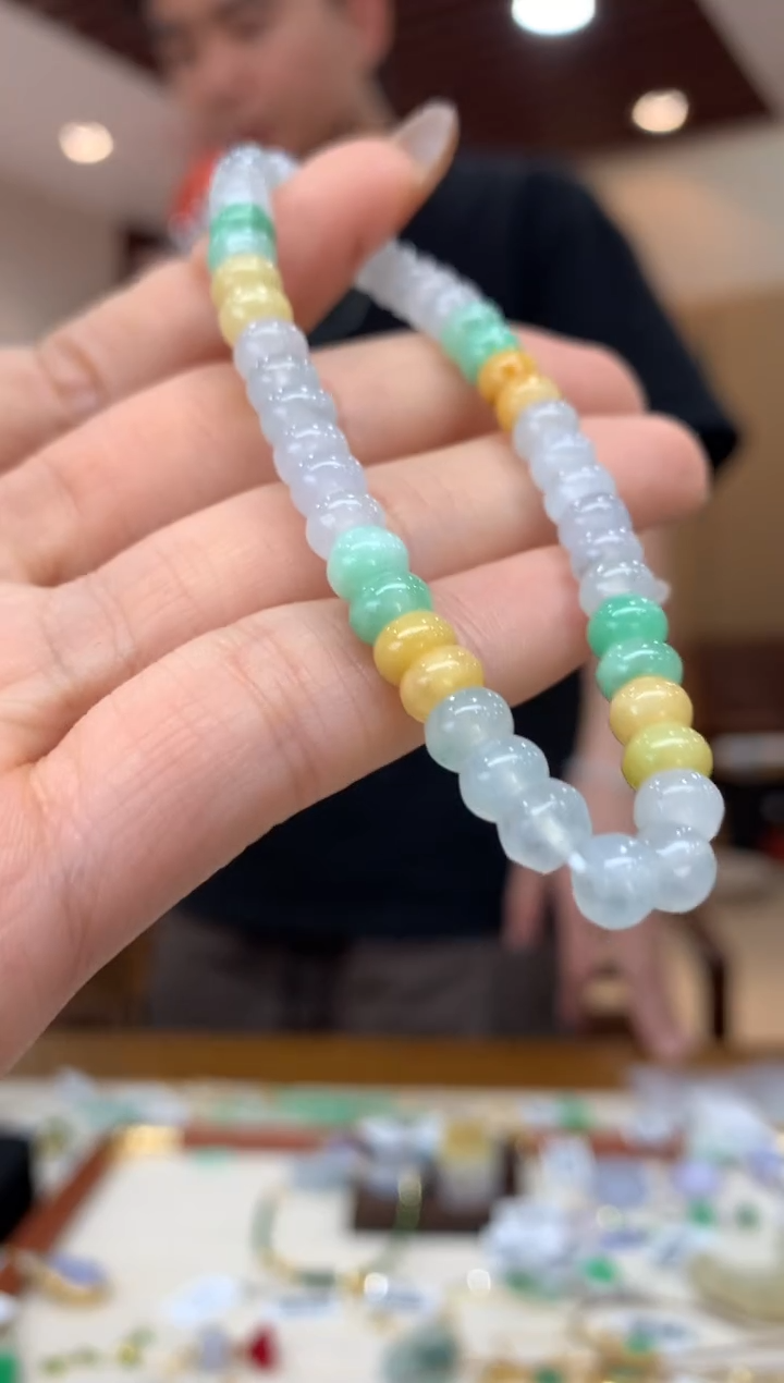 未镶嵌手串翡翠手串