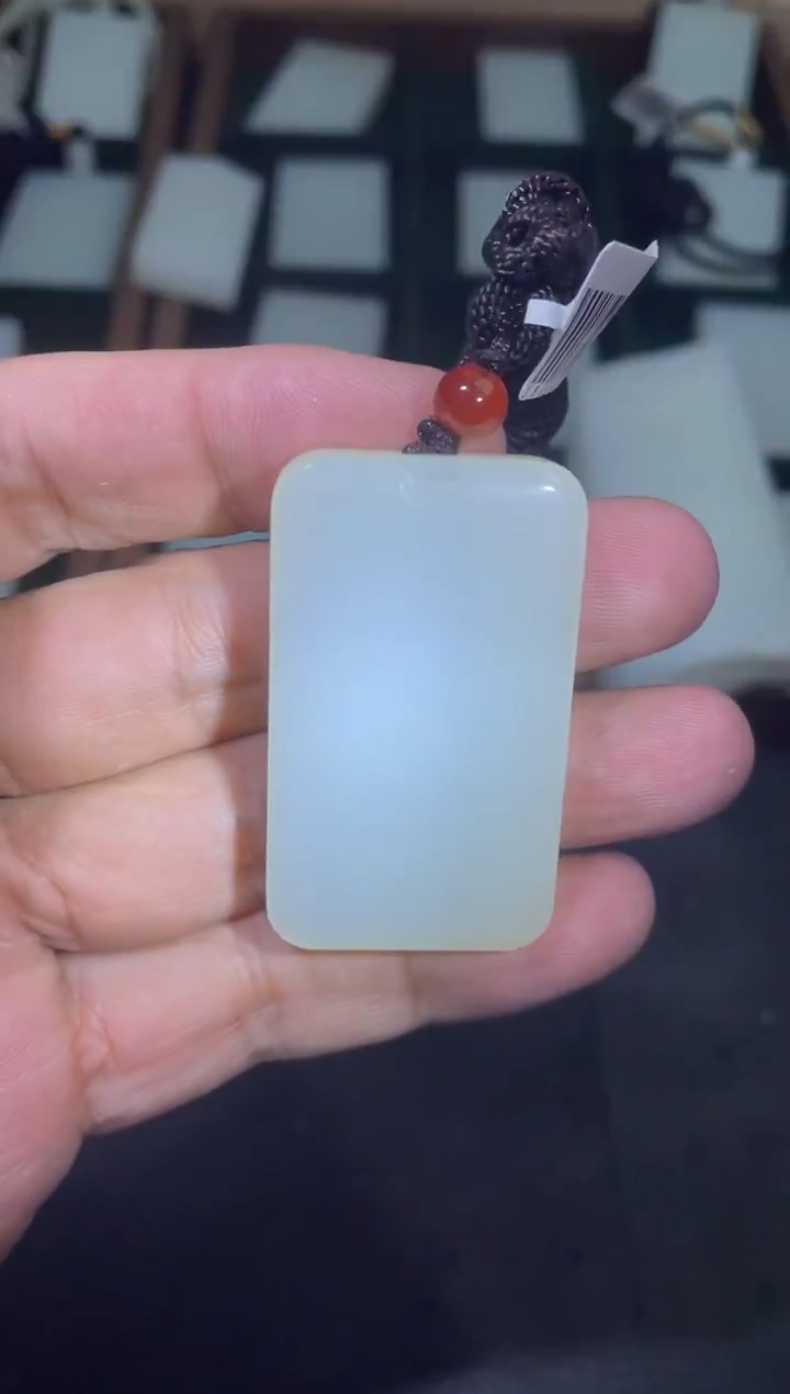 定制和田玉平安牌