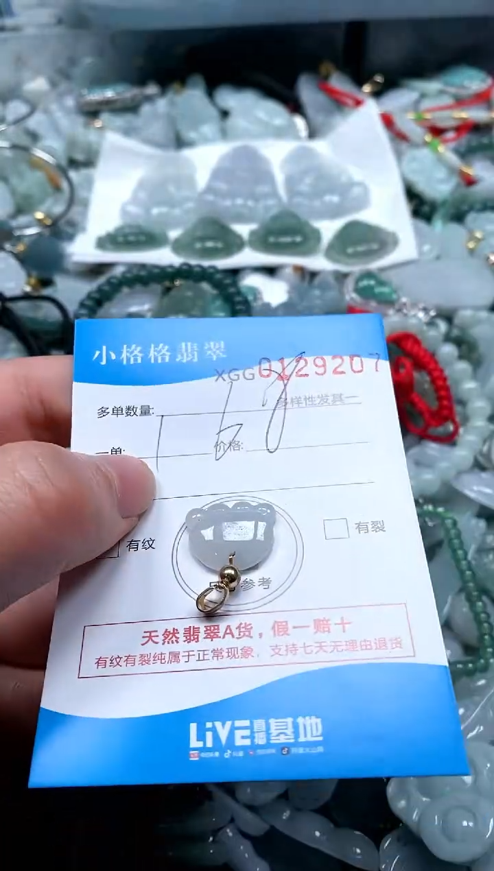 【闪购商品】翡翠颈饰未镶嵌闪购商品0129207