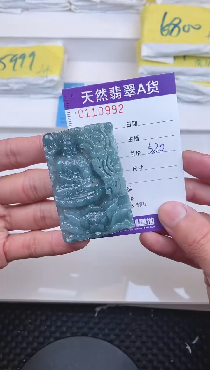 【闪购商品】翡翠颈饰未镶嵌0992........
