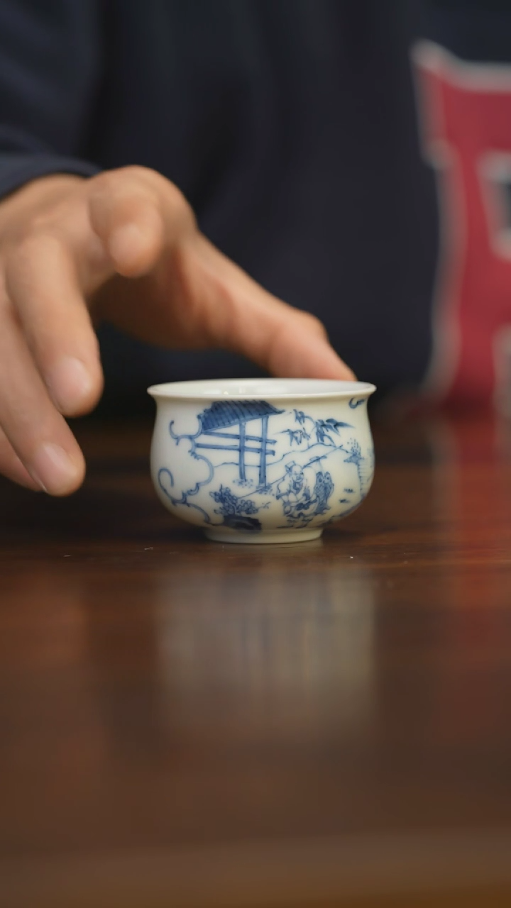 【闪购商品】杯柴窑青花 破价福利