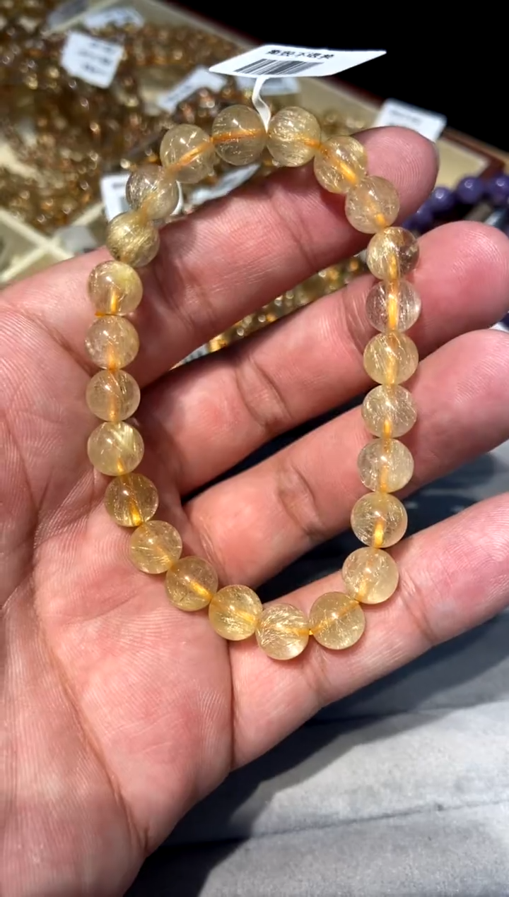 【闪购商品】水晶065-未镶嵌金发维纳斯8.2mm