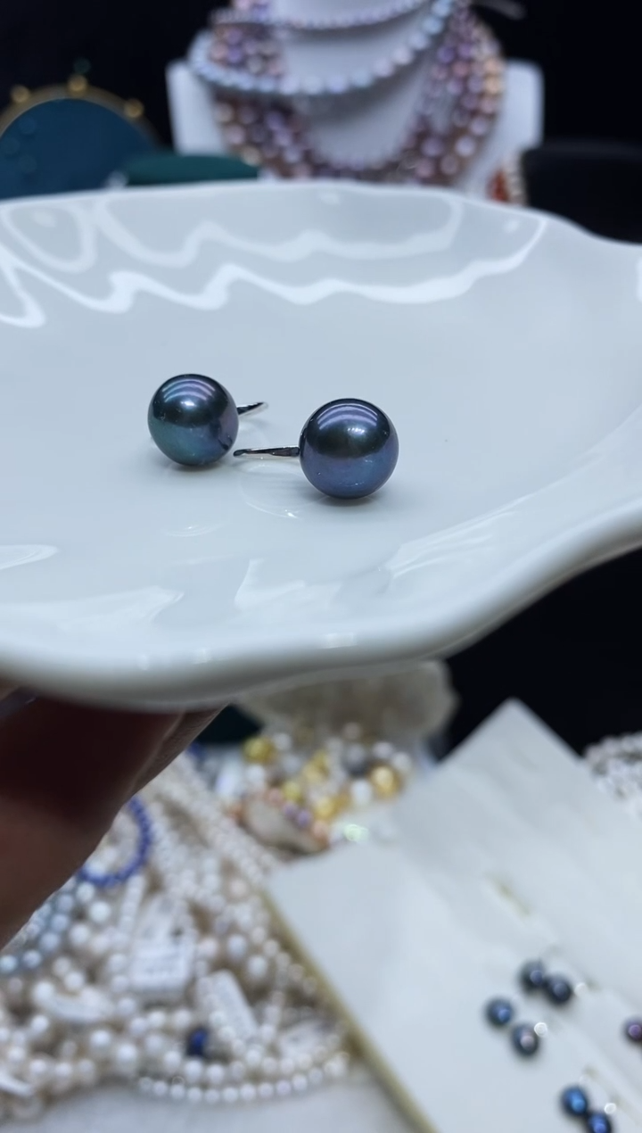 未镶嵌淡水珍珠耳饰珍珠耳饰