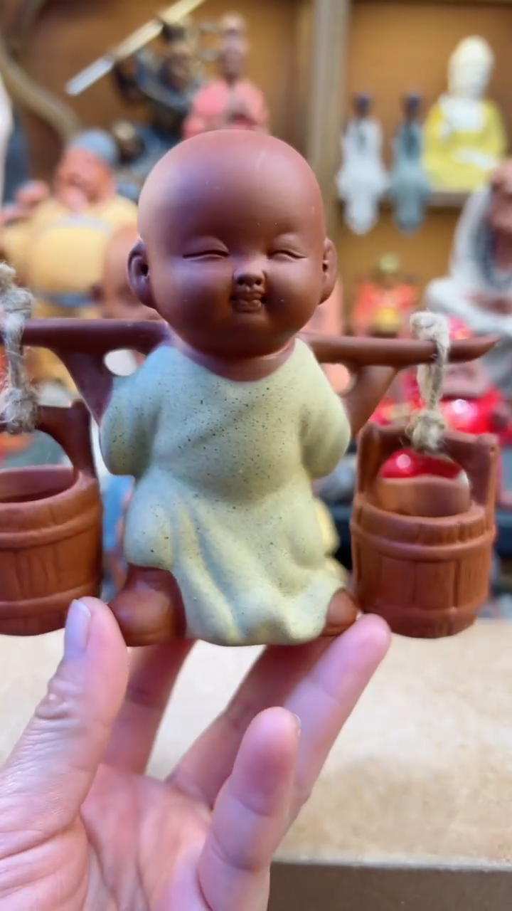 【闪购商品】紫砂茶宠器闵茶宠摆件