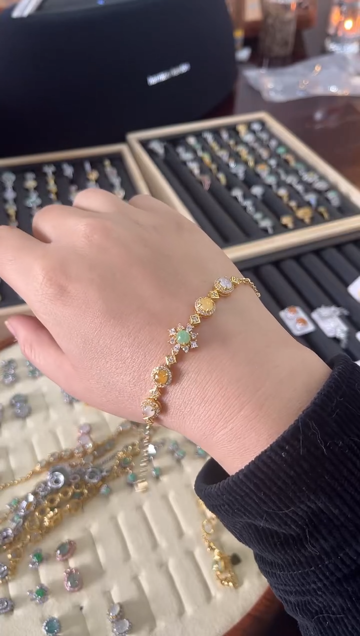 【闪购商品】翡翠手链未镶嵌手链