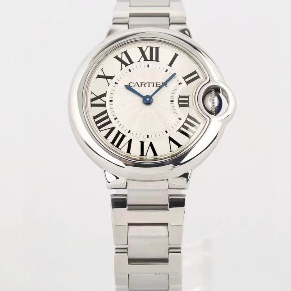 99新 Cartier/卡地亚 蓝气球W6920084 33表径时尚石英女士表 单表