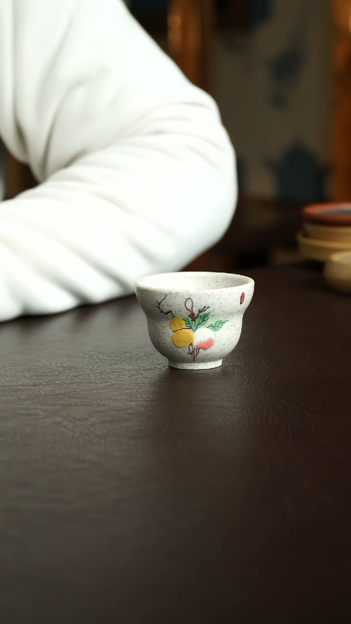 茶杯紫砂17号 葫芦杯 宜兴紫砂原矿作品