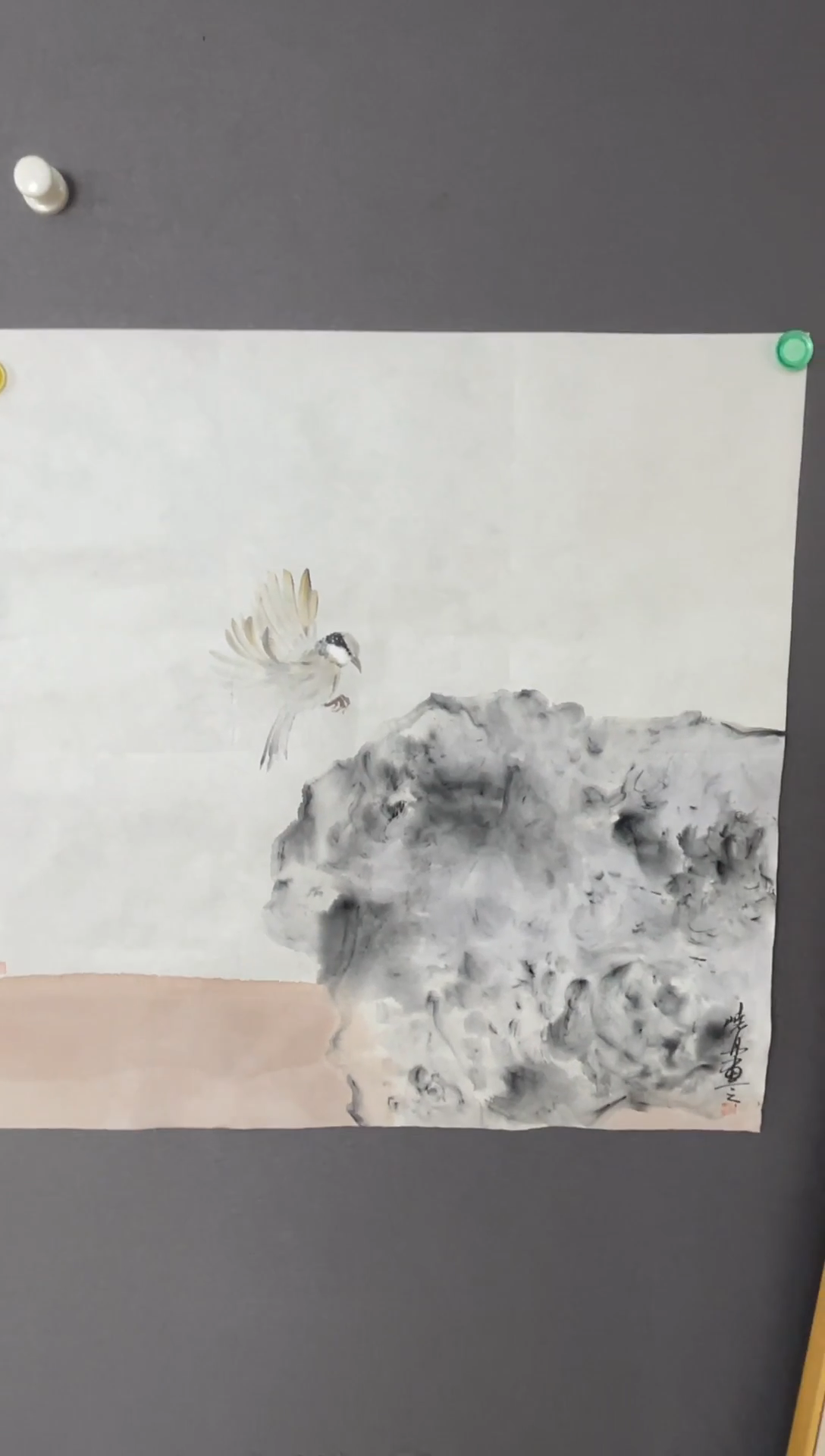 国画顺**水国画山水花鸟作品