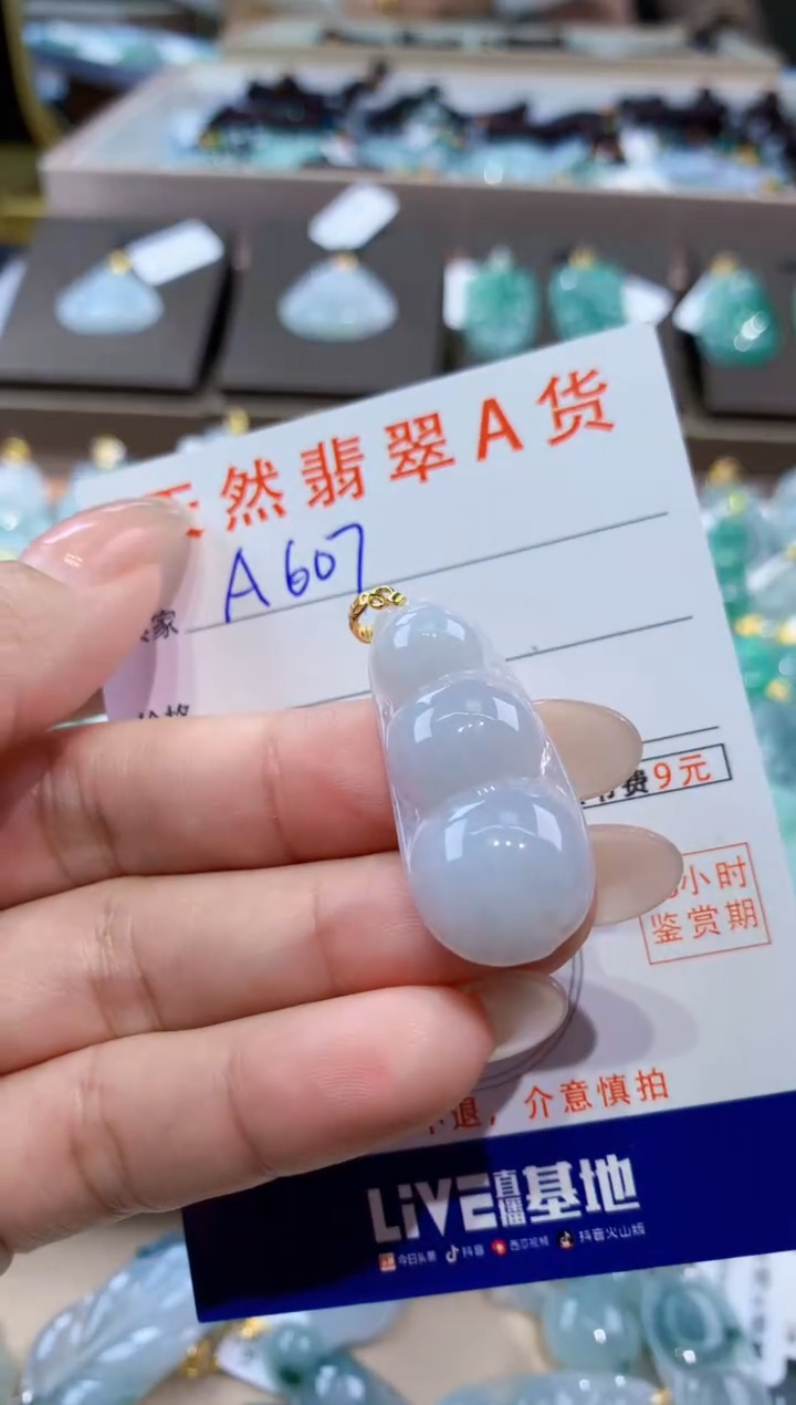 颈饰未镶嵌翡翠天然缅甸翡翠A货挂件 