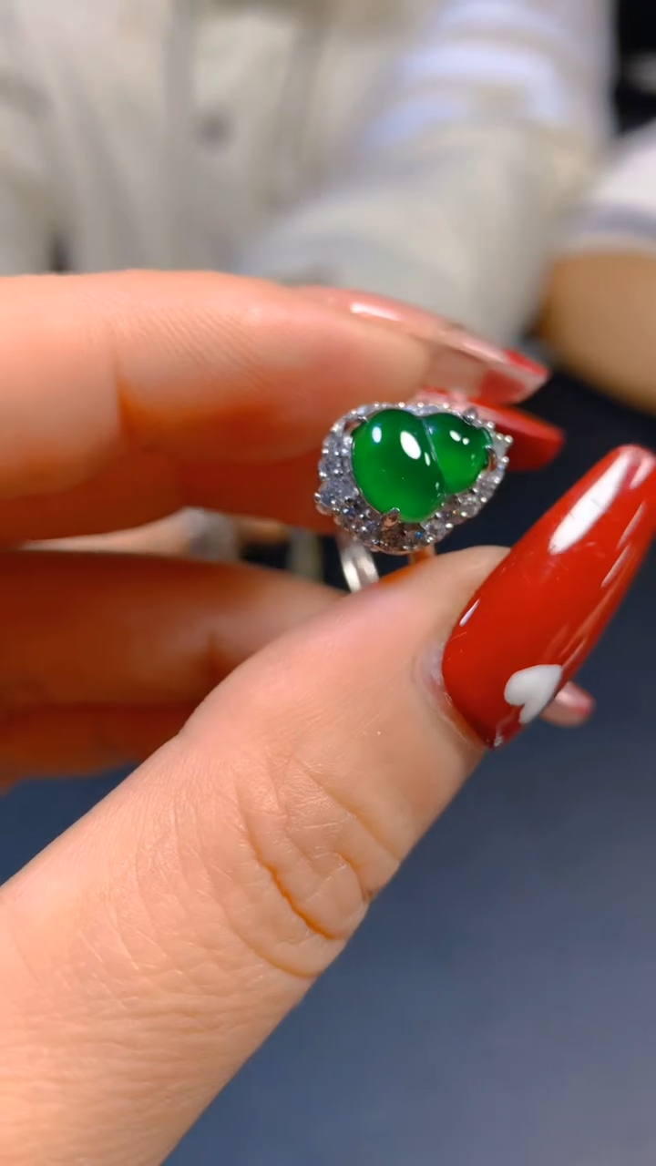 【闪购商品】翡翠戒指未镶嵌0749742296多样性发一