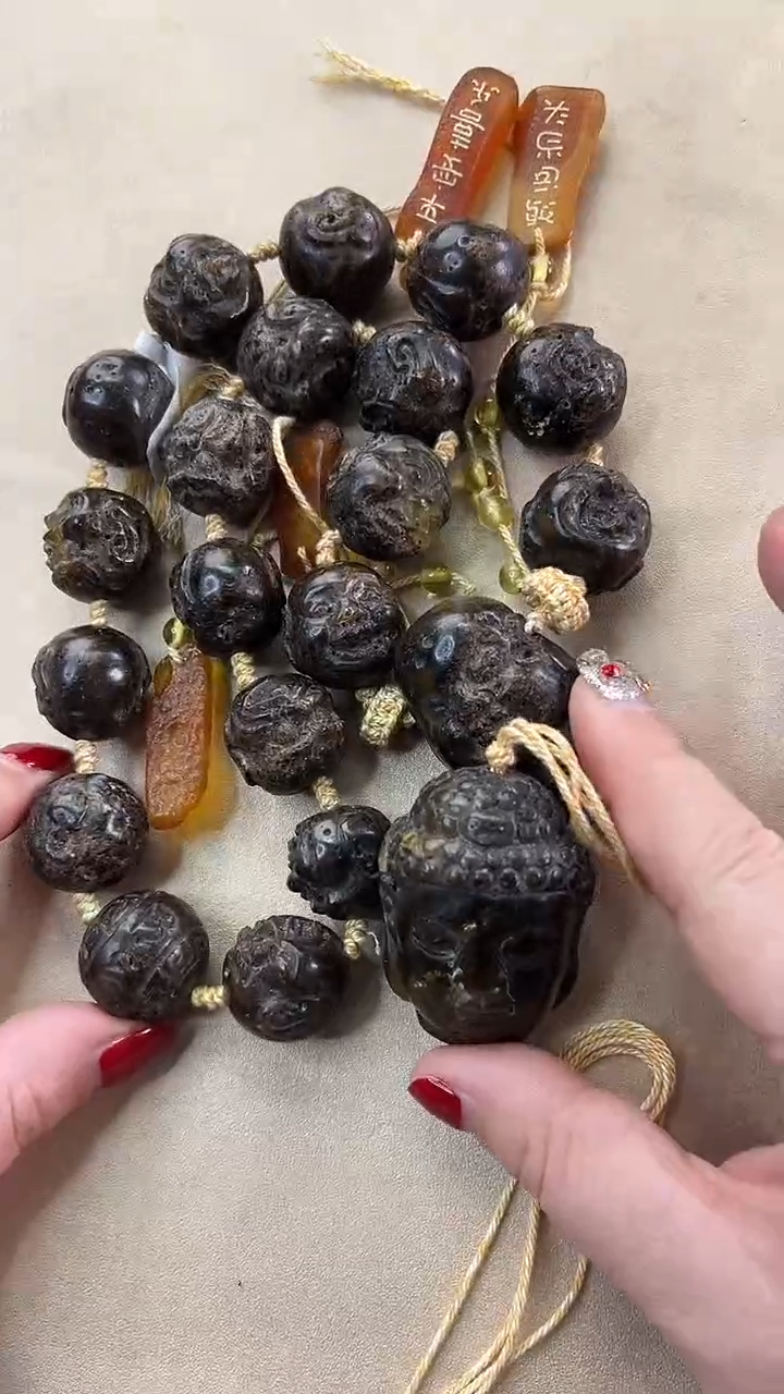 【闪购商品】琥珀颈饰未镶嵌项链