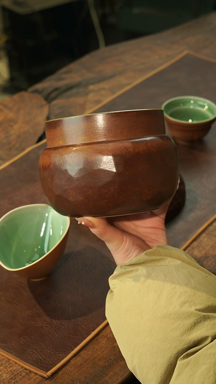 【闪购商品】瓷片王玮 锤纹系列 建水