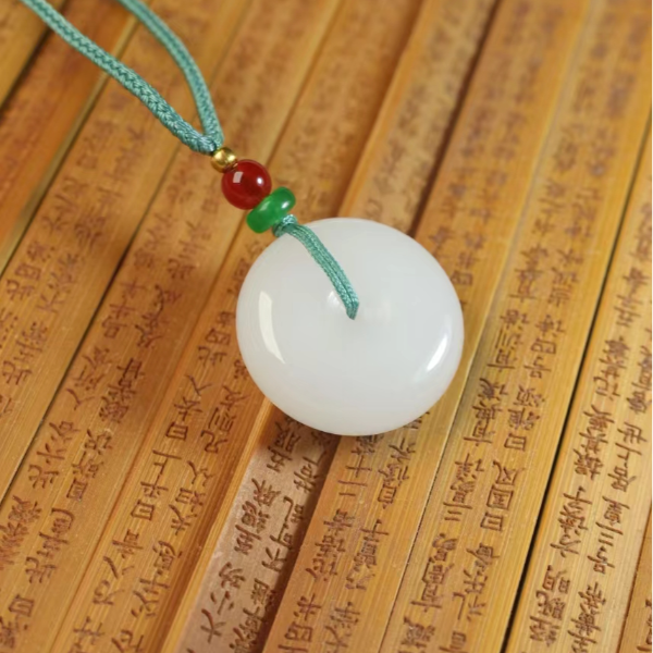 尚善珠宝店-新人福利-石英质玉平安扣ycf019