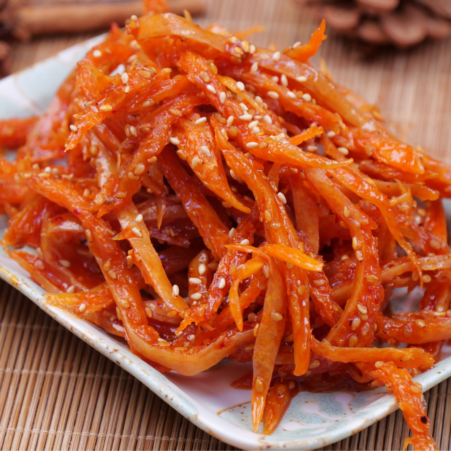 拌豆丝香辣甜香美味