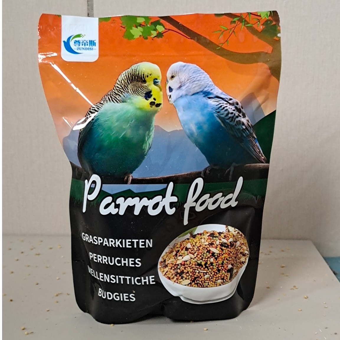 虎皮鹦鹉饲料粟子谷子带壳小米鸟食牡丹玄凤营养混合粮